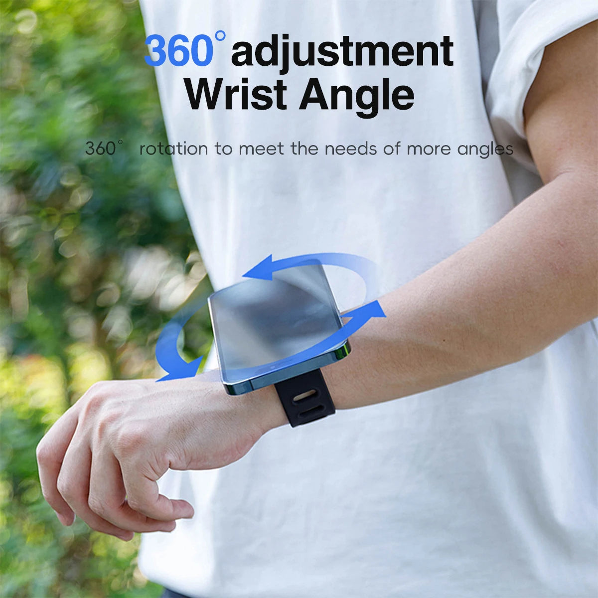 MagSafe Magnetic Wristband Phone Holder | Sports iPhone Mount Phone Wristband Holder Axl