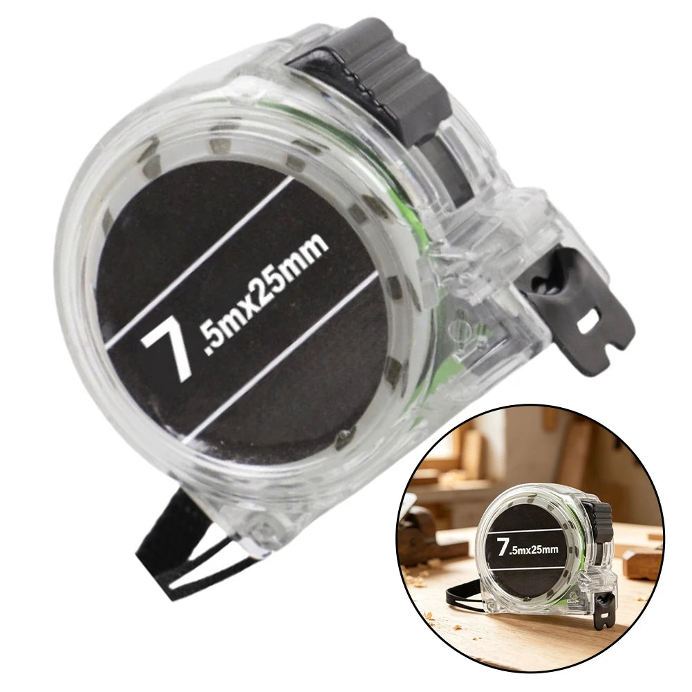 Retractable Fluorescent Tape Measure 5M 7.5M 10M – DIY Tool Retractable Tape Measure Axl