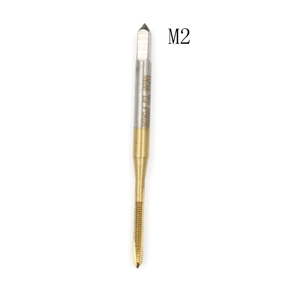 HSS Metric Thread Tap M2–M8 | Straight Flute Screw Tap Tool Thread Tap Tool Axl M2