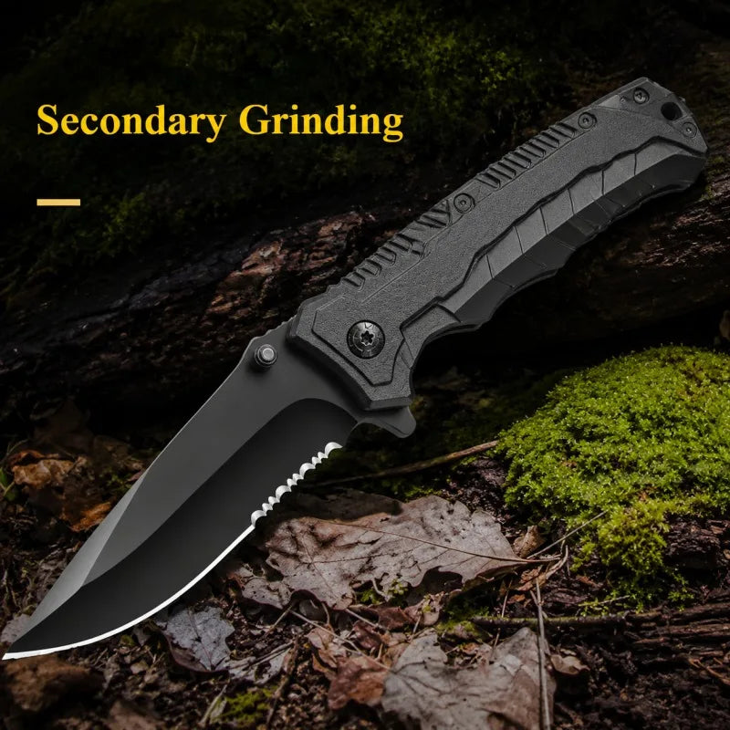 Multifunctional Folding Knife – Camping & Hiking Blade Folding Camping Knife Axl