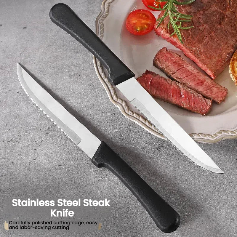 Stainless Steel Steak Knife – Dishwasher Safe PP Handle Steak Knife Axl