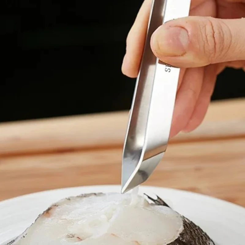 Fish Scale Scraper & Cleaner – Metal Descaler Kitchen Tool Fish Scale Scraper Axl