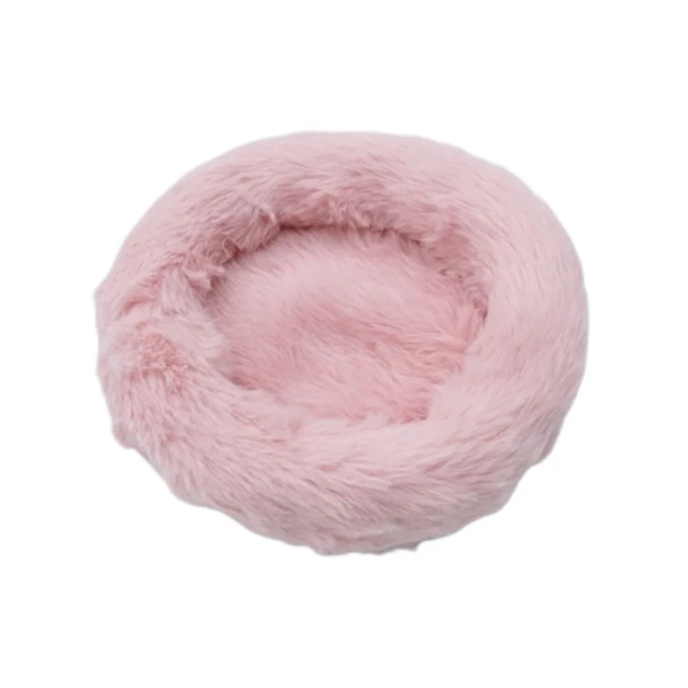 Round Plush Hamster Nest Mat – Cosy Small Pet Bed Small Pet Nest Mat Axl