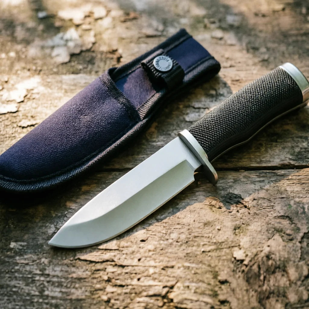 Outdoor Fixed Blade Knife – Stainless Steel Hunting & Hiking Fixed Blade Knife Axl