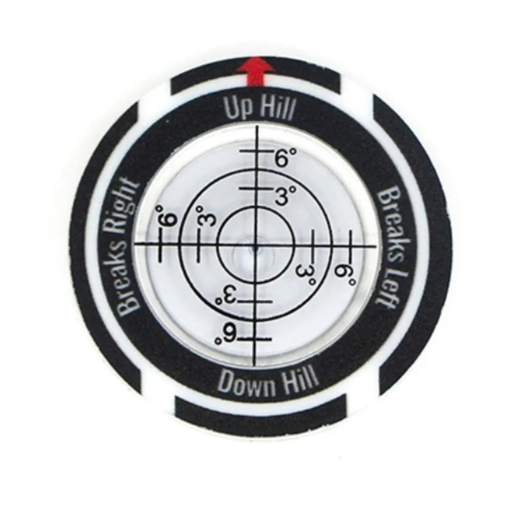 Golf Green Reading Tool – Spirit Level & Ball Marker Golf Training Aid Axl Style 4