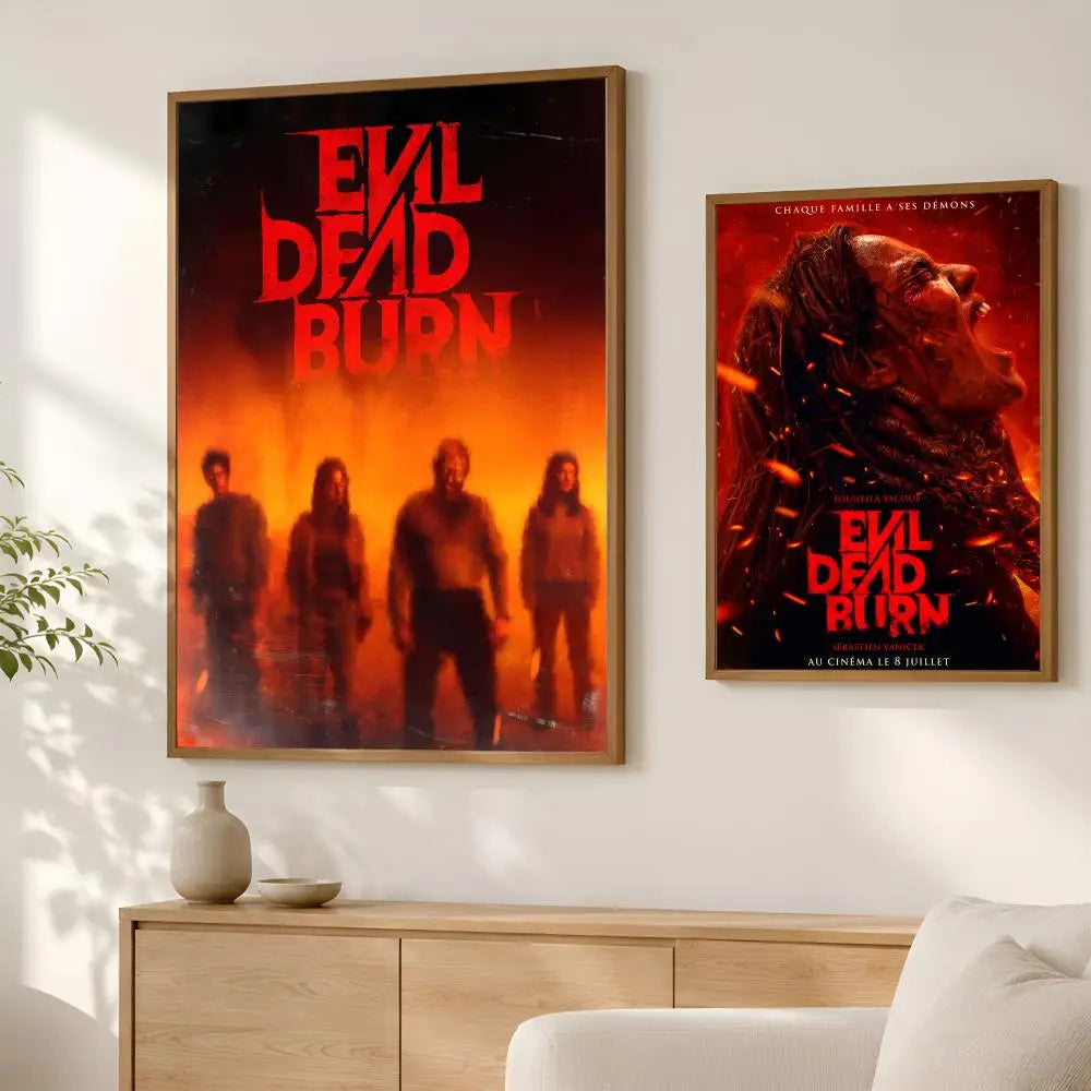 Evil Dead Movie Wall Poster – HD Self-Stick PVC Waterproof Art Movie Wall Poster Axl
