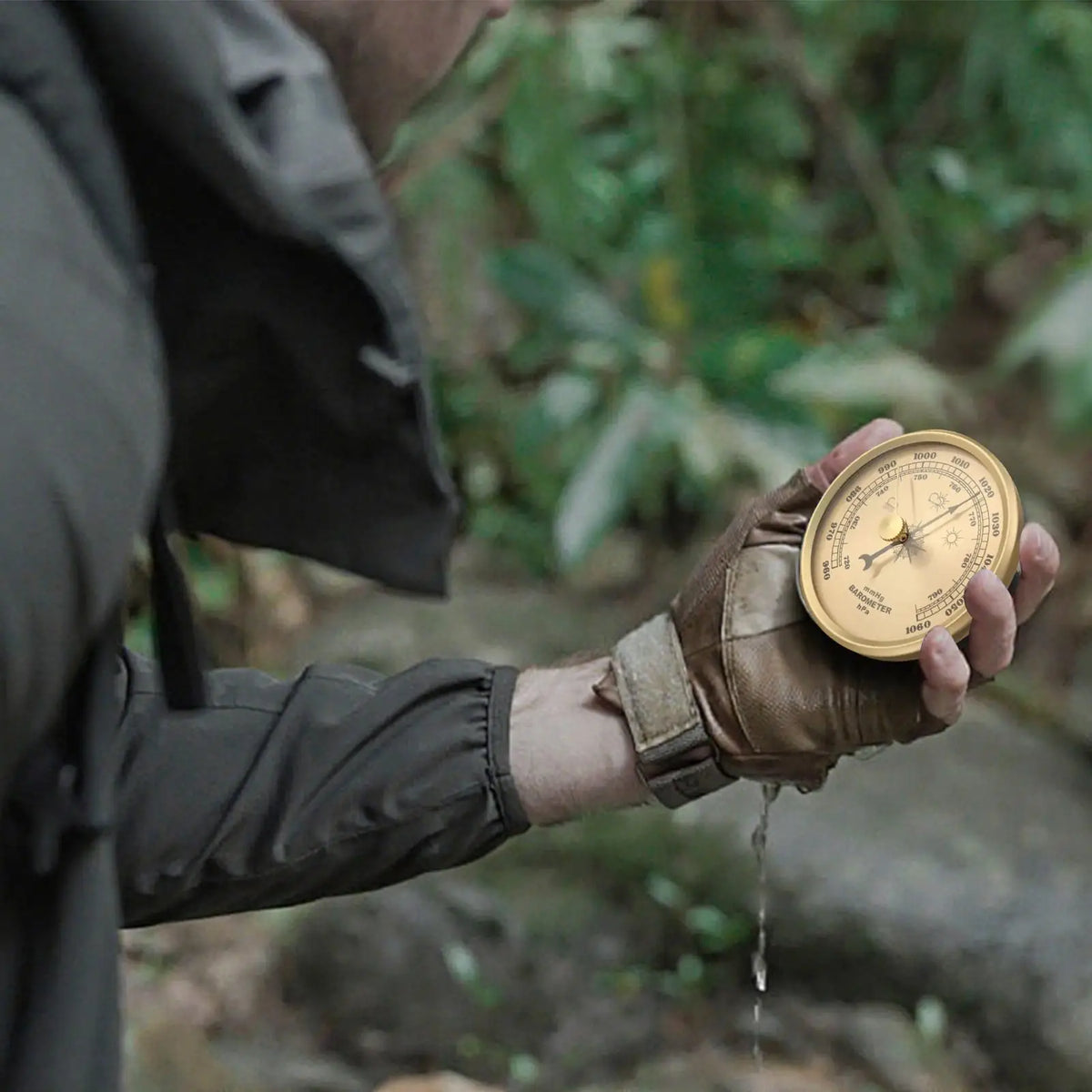 Portable Barometric Pressure Gauge – Outdoor Weather Barometer Portable Barometer Axl