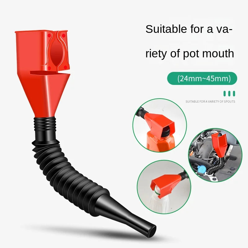 Foldable Universal Car Engine Funnel – Auto Fluid Pouring Auto Fluid Funnel Axl