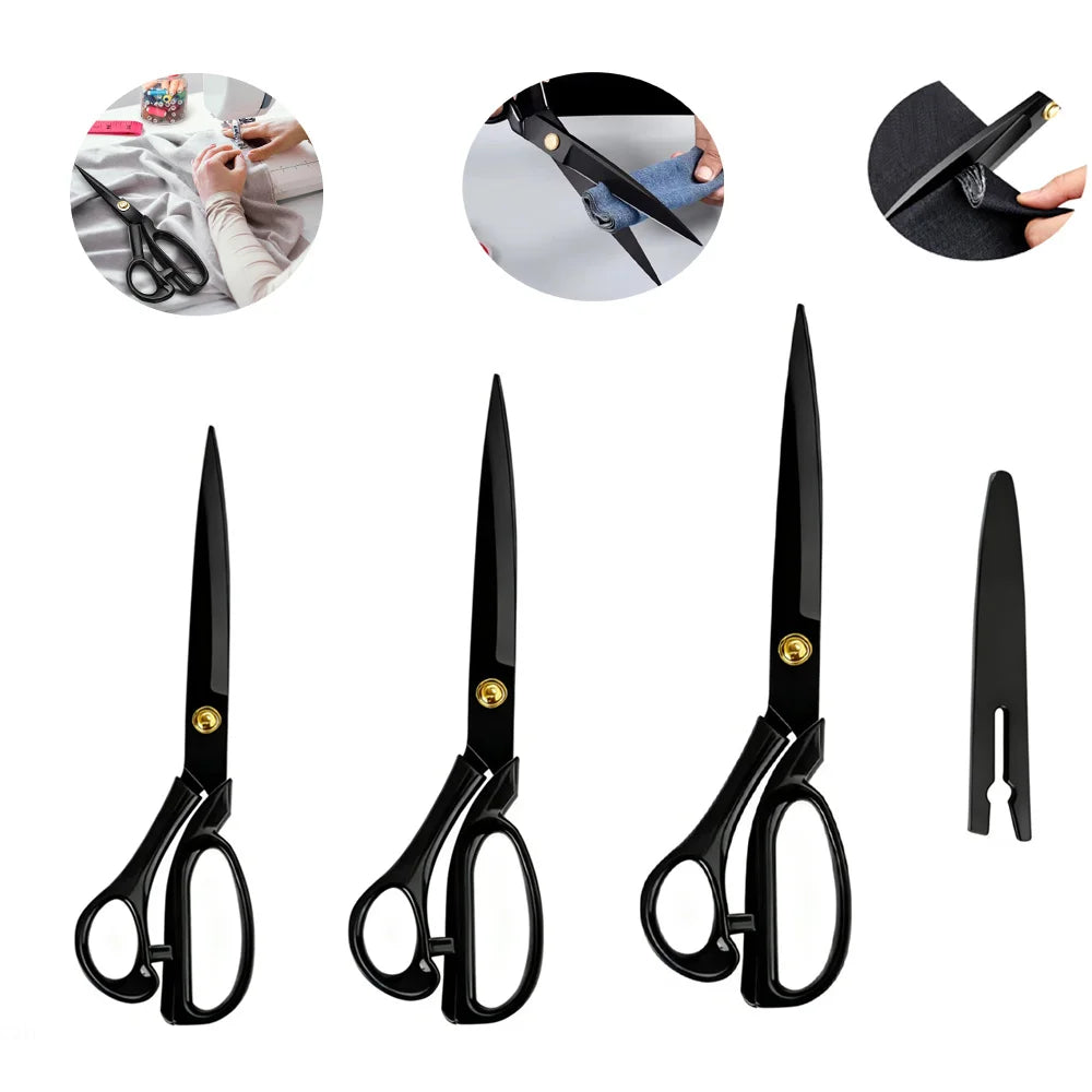 Professional Heavy Duty Fabric Scissors – 8 & 10 Inch Tailor Shears Tailor Shears Axl