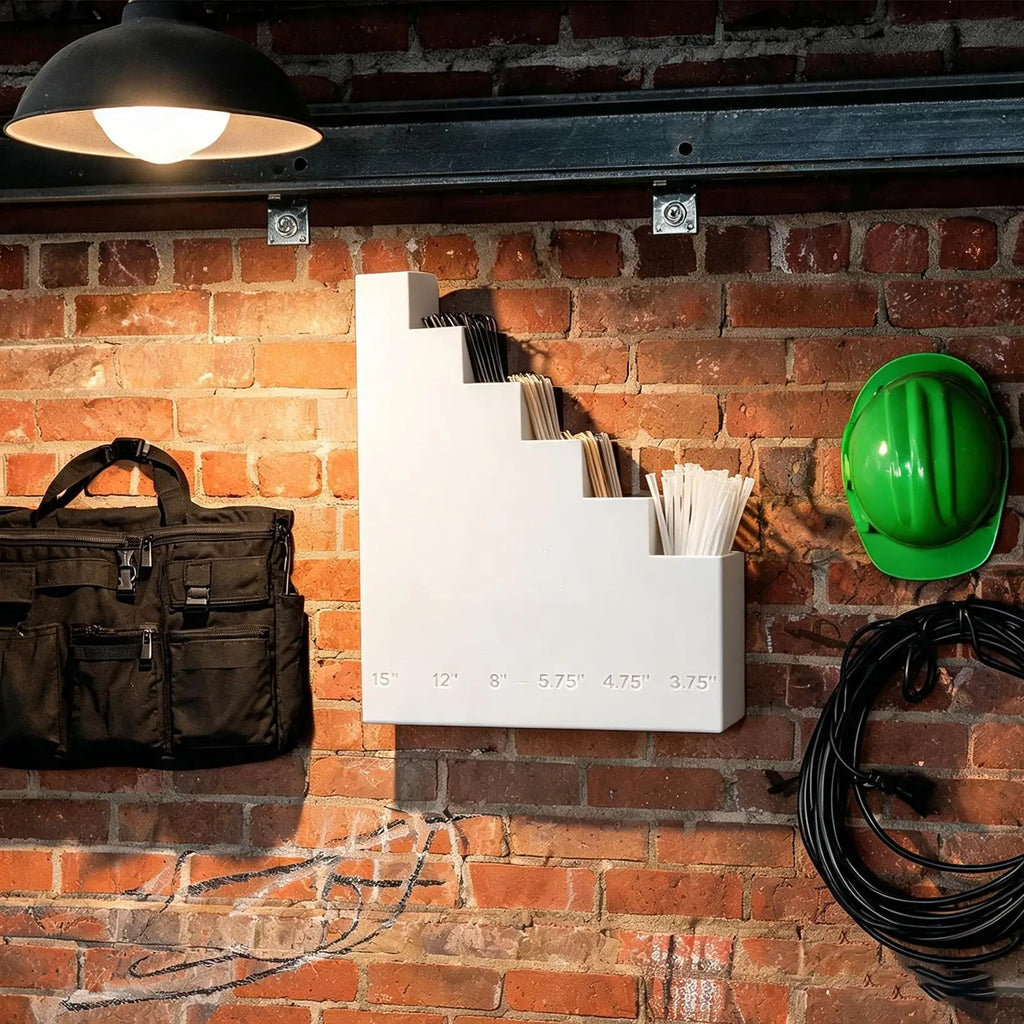 Wall Mount Zip Tie Organizer – Cable Tie Storage Dispenser Cable Tie Organizer Axl