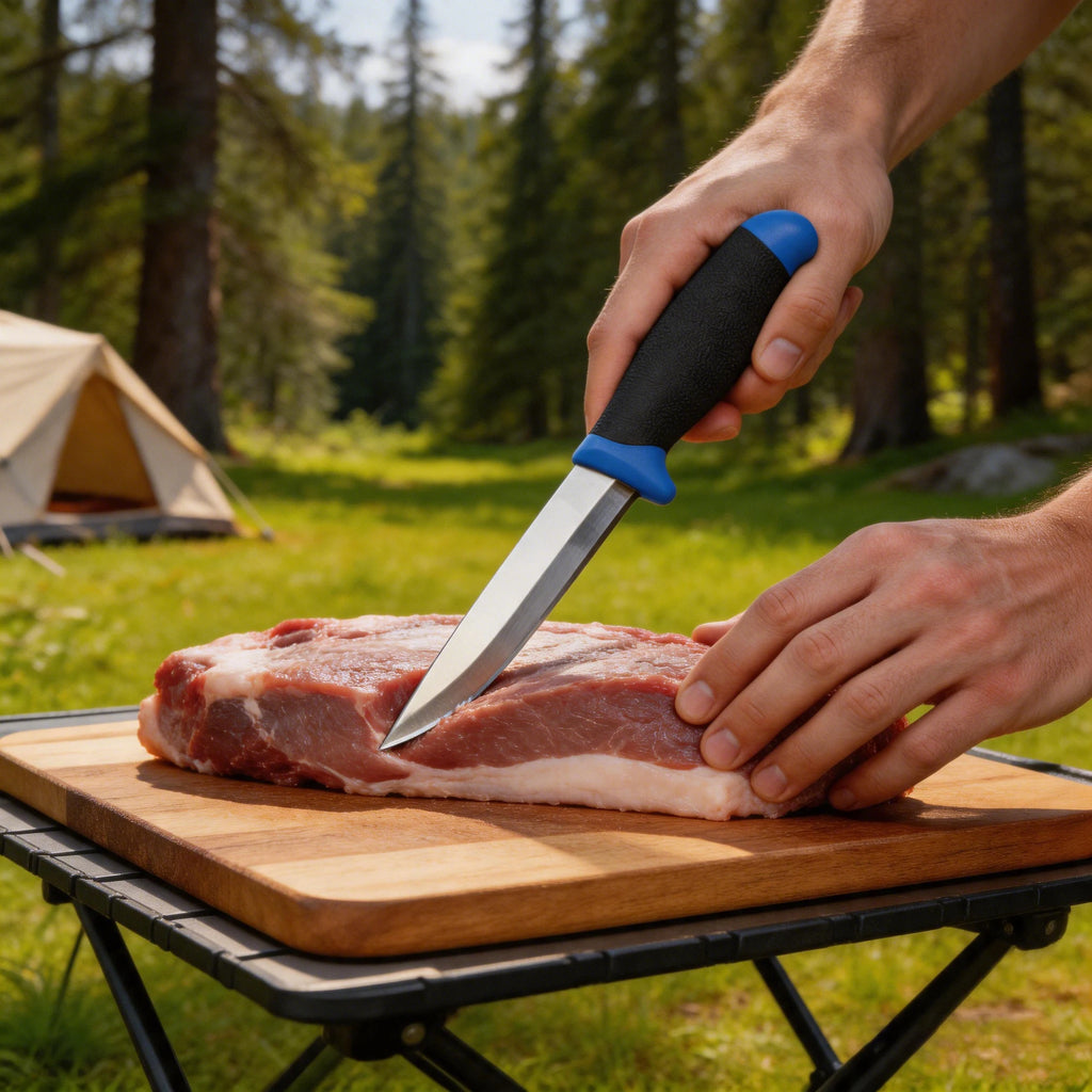 Fixed Blade Outdoor Knife – Anti-Slip Handle | Camping & Fishing Fixed Blade Knife Axl