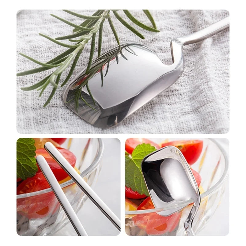 Long Handle Stainless Steel Dessert Spoon | Coffee & Ice Cream Dessert Spoon Axl