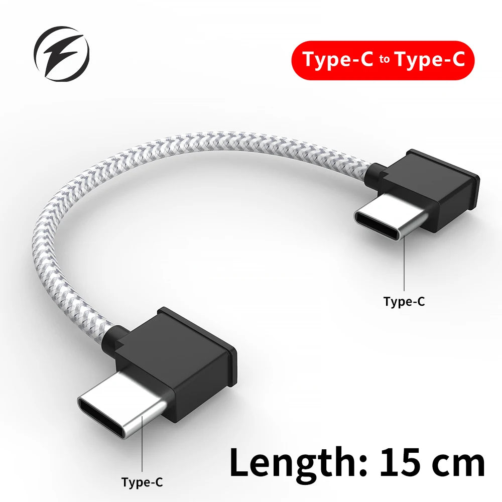 Nylon Braided USB-C Cable for DJI Mavic 3, Air 2, Air 2S & Mini 2 Drone Accessory Cable Axl Type C Type C