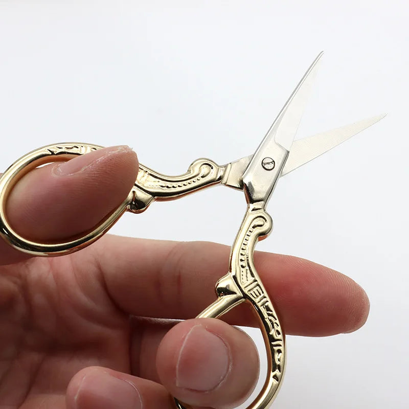 Vintage Stainless Steel Sewing Scissors – Fabric & Embroidery Sewing Scissors Axl