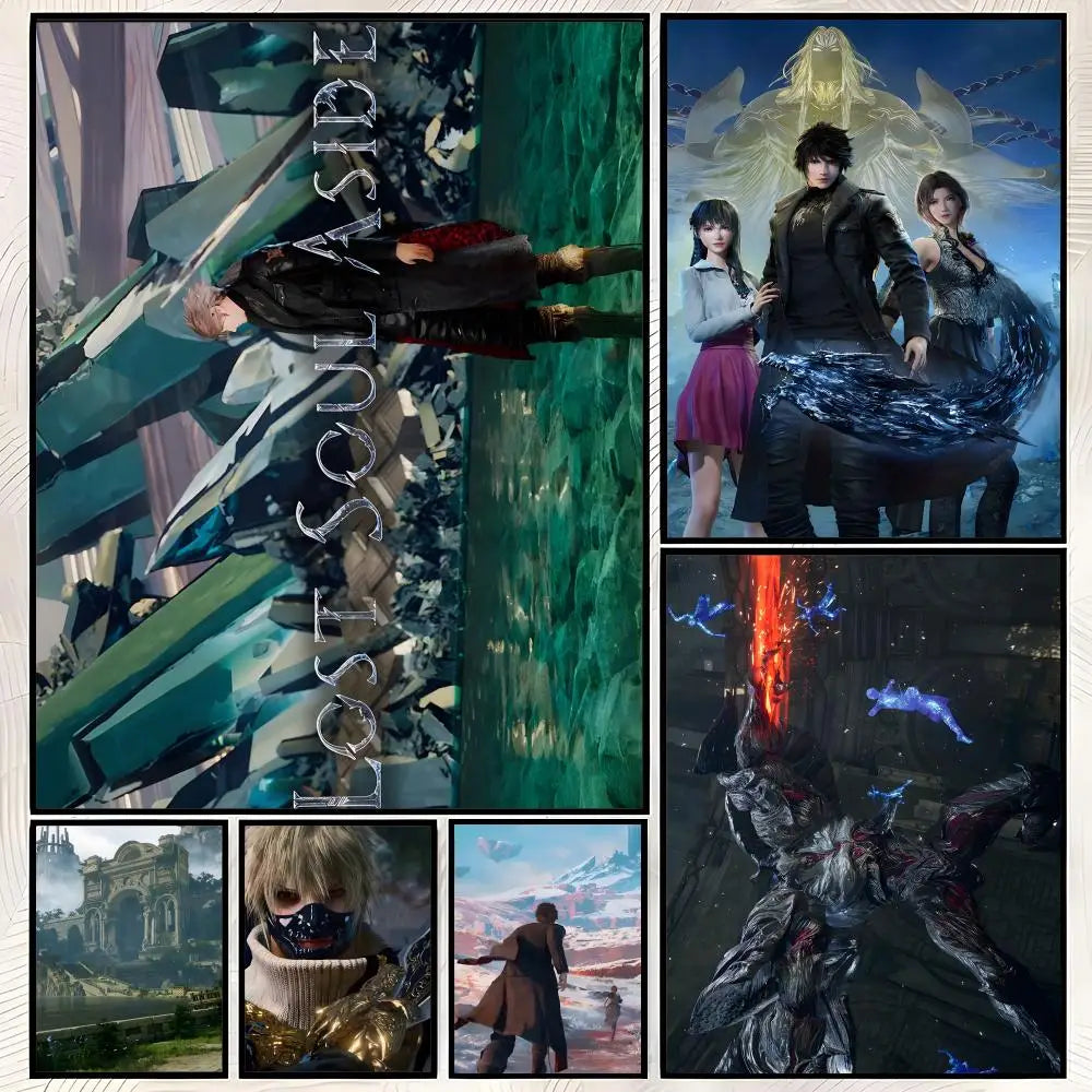 Lost Soul Aside HD PVC Wall Poster – Self-Stick Waterproof Art Wall Art Poster Axl