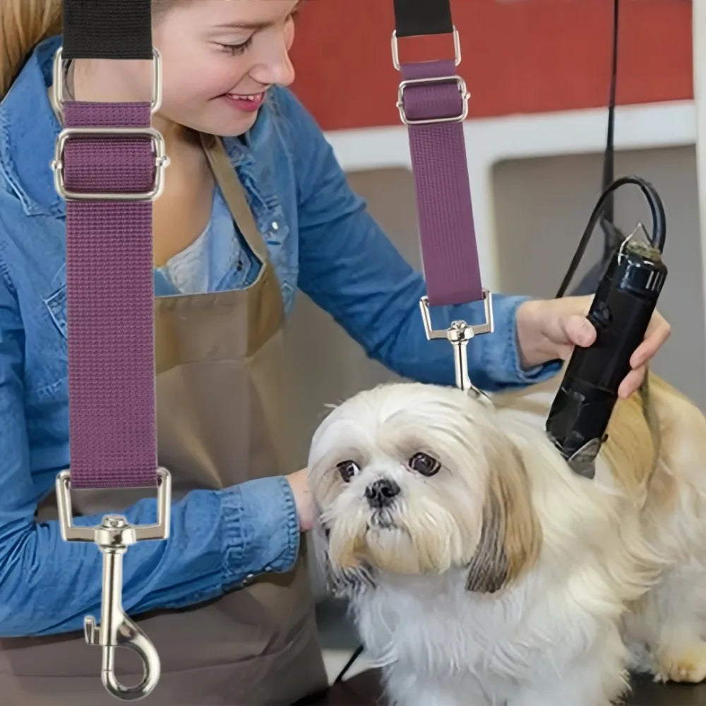 Adjustable Dog Grooming Loop Nylon Extension Strap Dog Grooming Strap Axl