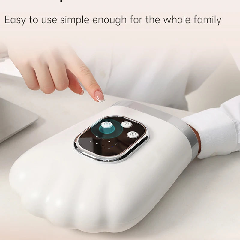 USB Airbag Hand Massager – 3-Level Heat & Compression Hand Massager Axl