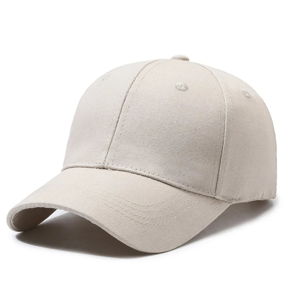 Unisex UPF 50+ Baseball Cap – Breathable Cotton Sun Hat Baseball Cap Axl Beige