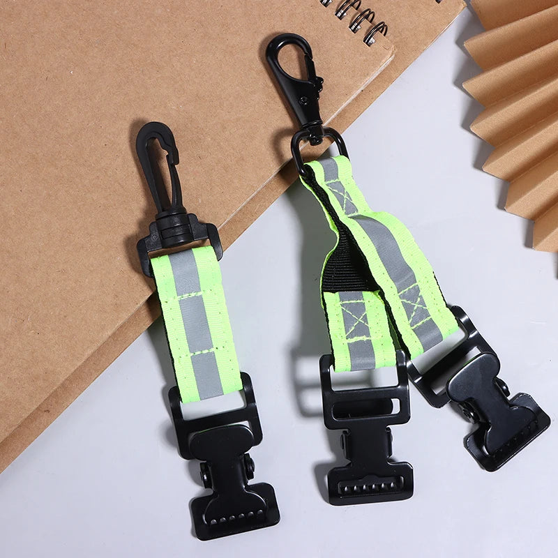 Firefighter Glove Strap Clips – Universal Belt Hook Keeper Glove Clip Strap Axl