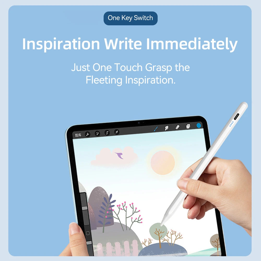 iPad Stylus Pen with Palm Rejection – Pro, Air, Mini Compatible iPad Stylus Pen Axl