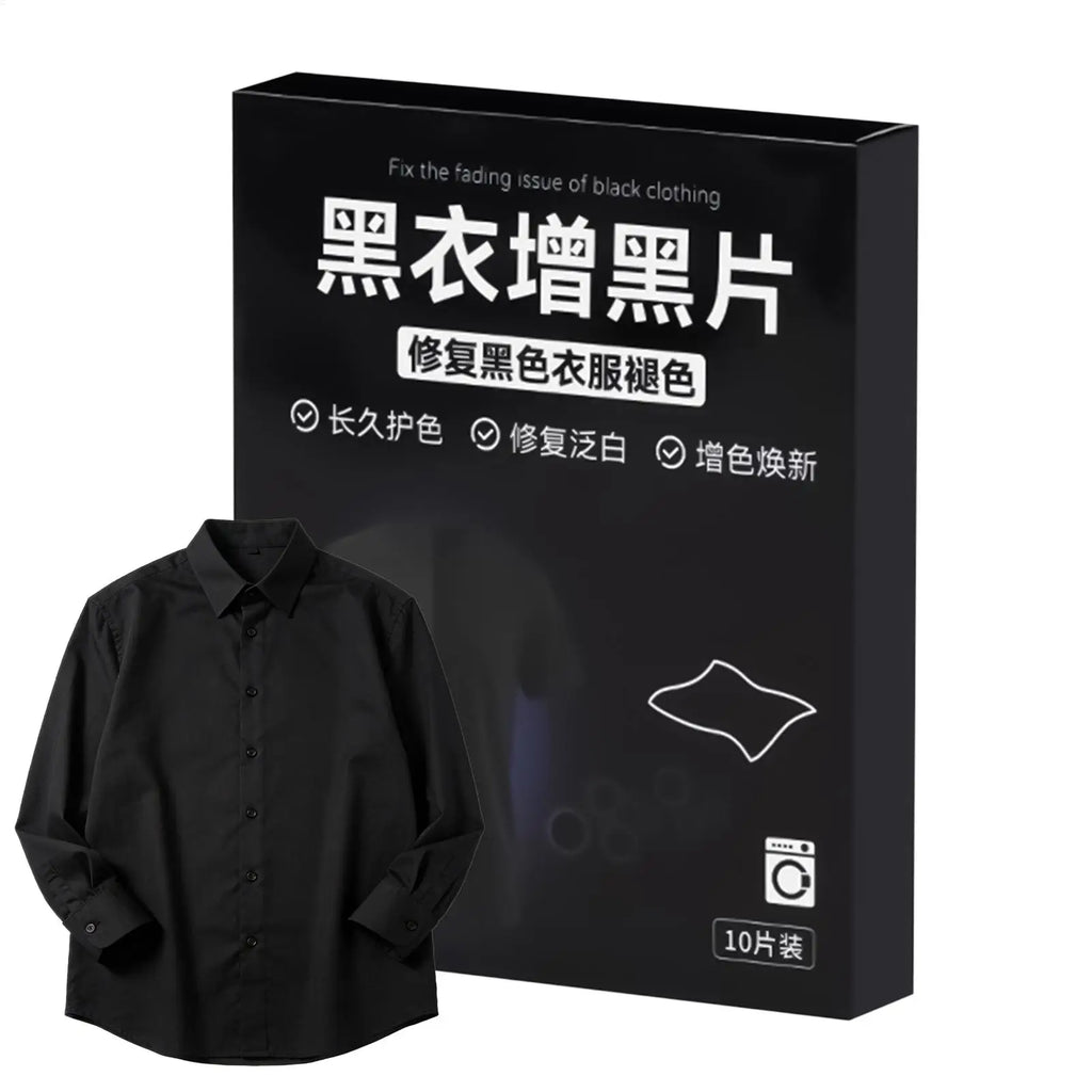 10-Pack Black Fabric Dye Tablets – Restore Dark Clothes Fabric Dye Tablets Axl