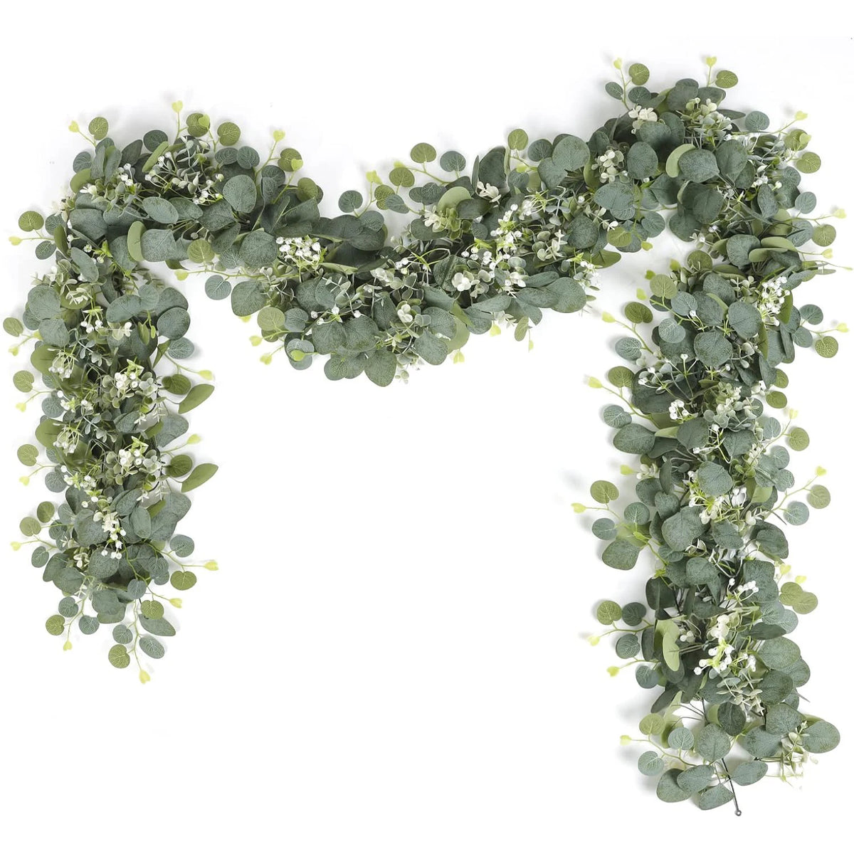 Artificial Green Leaf Vine – Wedding Arch & Wall Decor 175cm Artificial Vine Decor Axl green 2pcs