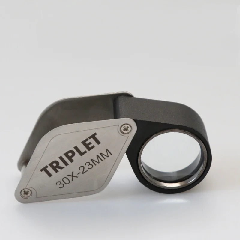 Double-Layer LED Loupe – High-Power Jewelry & Antique Magnifier Jewelry Loupe Axl