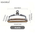 Wood Cake Stand with Glass Dome Cover – Dessert Serving Tray Cake Stand & Dome Axl B