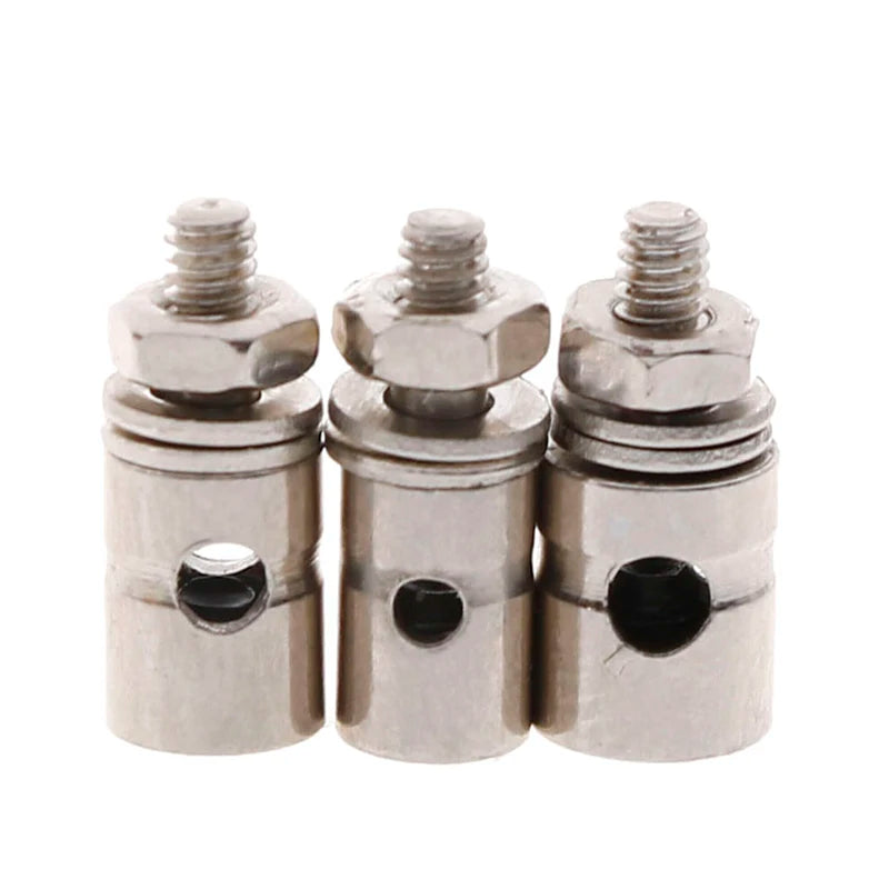 10Pcs RC Airplane Boat Pushrod Linkage Stopper Servo Connectors RC Servo Connectors Axl