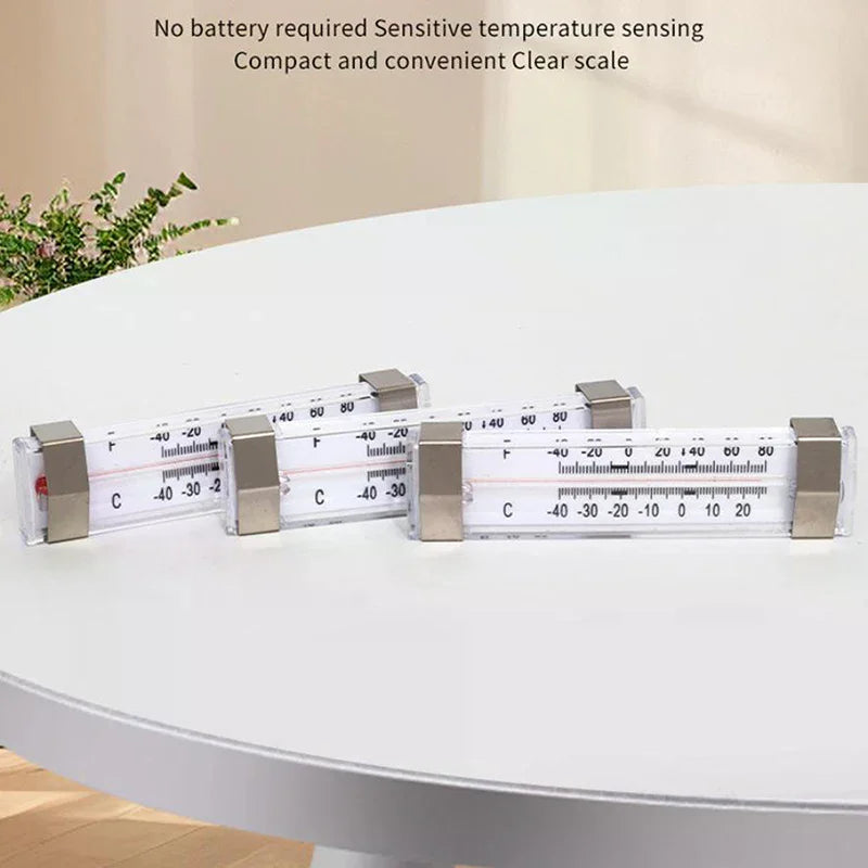Fridge & Freezer Thermometer – Wide Range Easy-Read Display Fridge Thermometer Axl