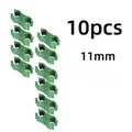 10-Pack 11mm Plastic Plant Support Connectors | Garden Frame Plant Support Connectors Axl 11mm-Universal clip
