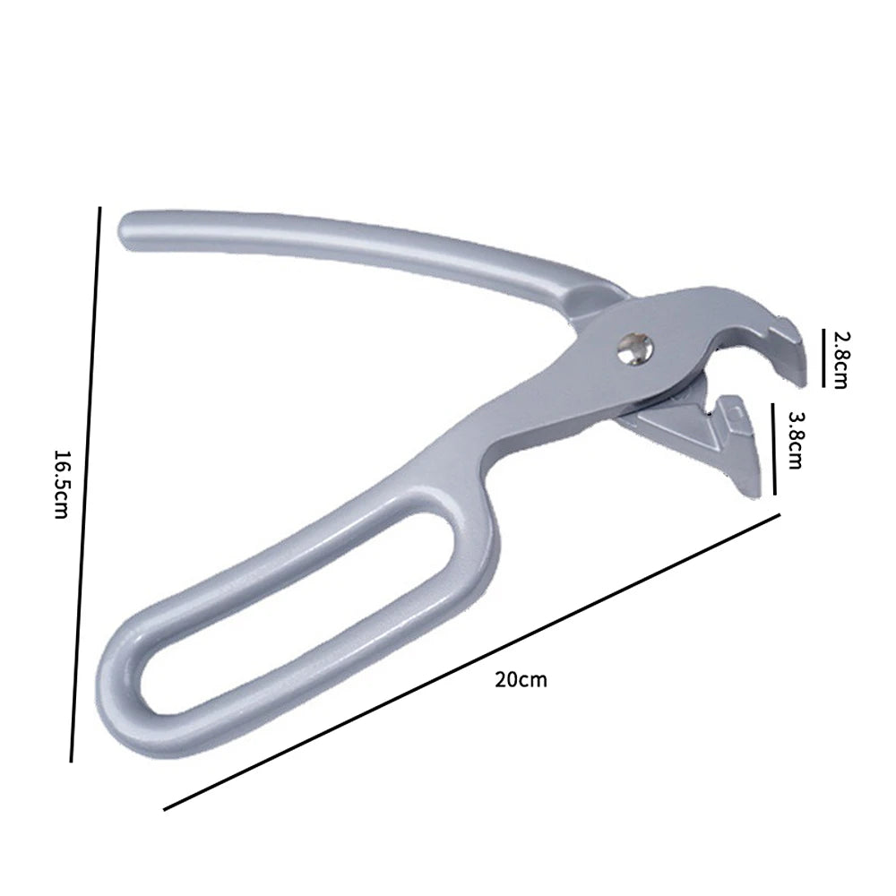Heavy Duty Cast Aluminum Pizza Pan Gripper & Oven Tong Pan Gripper Tongs Axl