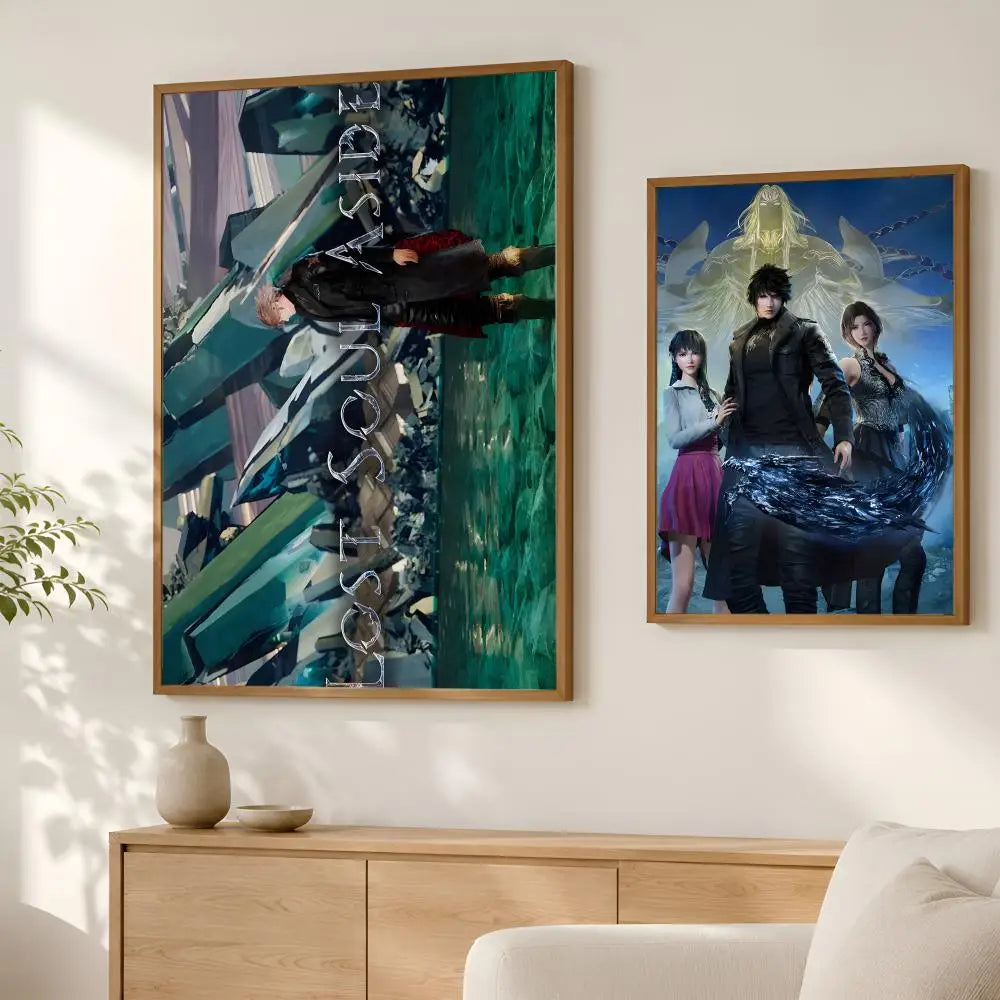 Lost Soul Aside HD PVC Wall Poster – Self-Stick Waterproof Art Wall Art Poster Axl