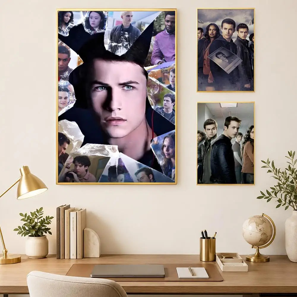 13 Reasons Why Poster – Self-Stick HD Waterproof Wall Art Wall Art Poster Axl