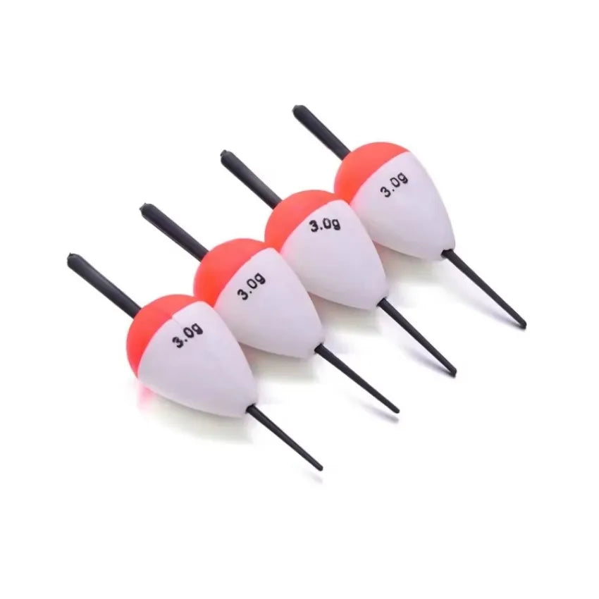 10-Pack Foam Fishing Floats – Big Belly Long Casting Bobbers Fishing Floats Axl