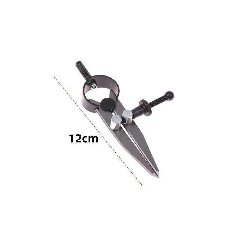 Spring Compass Divider – Adjustable Leather Edge Marking Tool Leather Marking Tool Axl 75MM