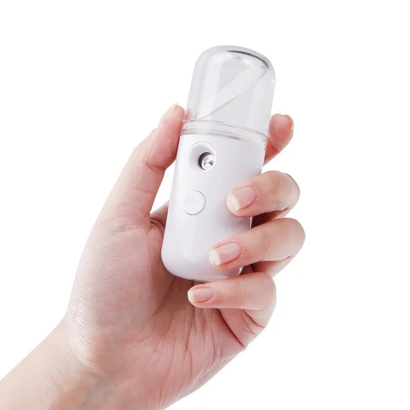 Portable Nano Mist Facial Steamer | USB Rechargeable Sprayer Facial Mist Steamer Axl