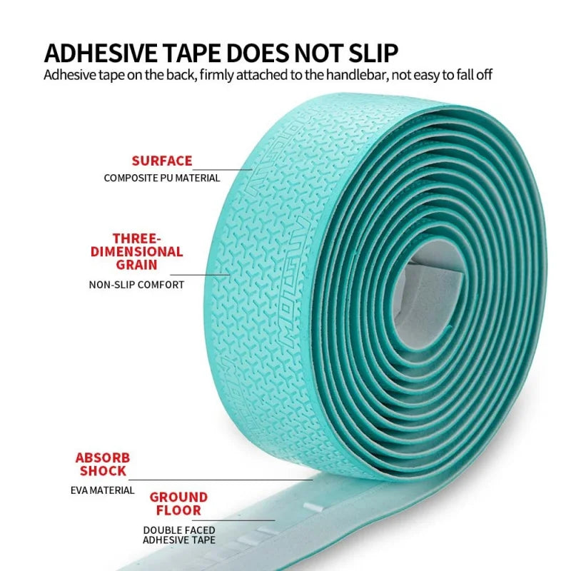 Road Bike Handlebar Tape – Non-Slip Sweat-Absorbing Grip Wrap Handlebar Tape Axl