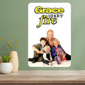 Grace Under Fire Classic TV Show Metal Poster Sign | Retro Décor Metal Wall Sign Axl aluminum sign aluminum 20x30cm