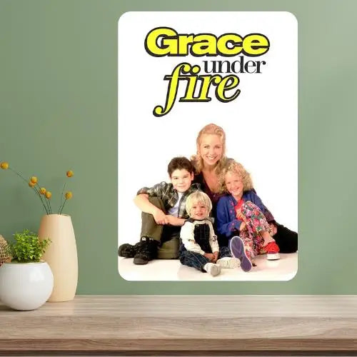 Grace Under Fire Classic TV Show Metal Poster Sign | Retro Décor Metal Wall Sign Axl aluminum sign aluminum 20x30cm