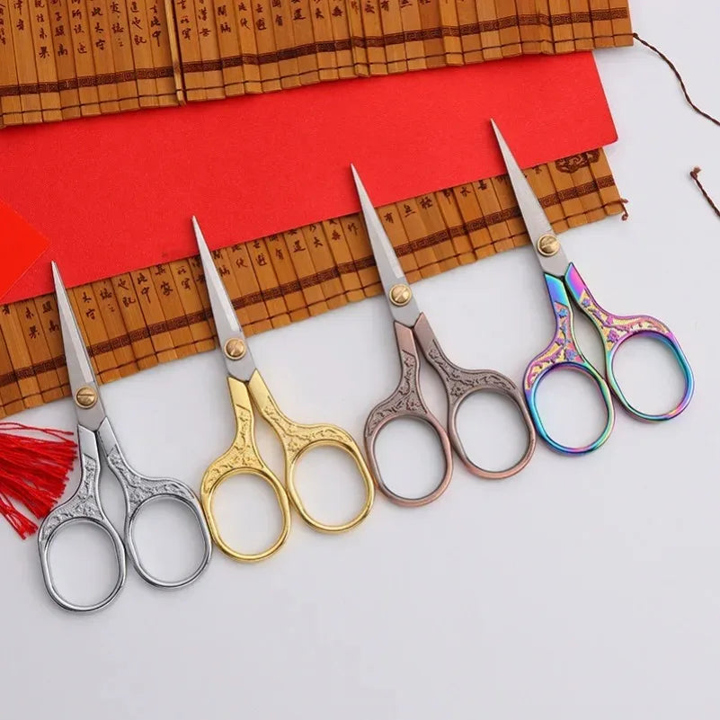 Colorful Stainless Steel Embroidery Scissors & Sewing Shears Embroidery Scissors Axl