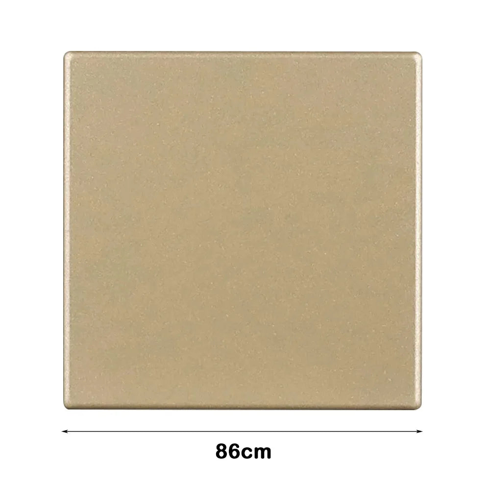 86 Type Self-Adhesive Blank Switch Socket Cover Plate Panel Wall Cover Plate Axl gold-86X86