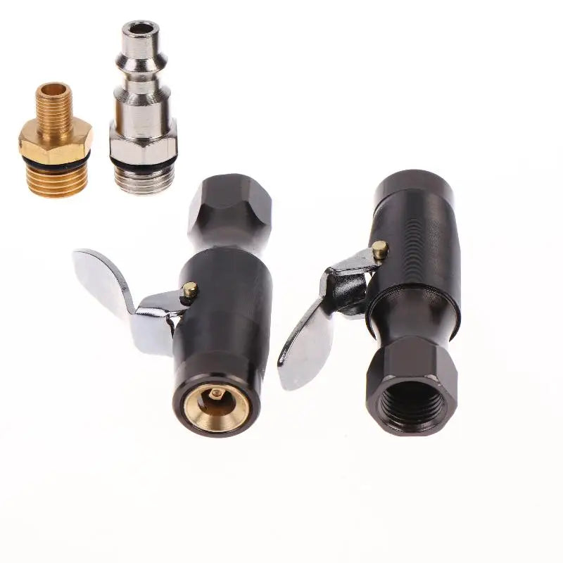 200PSI Dual Jaw Lock Air Chuck for Schrader Valve | Car & Bike Air Chuck Tool Axl