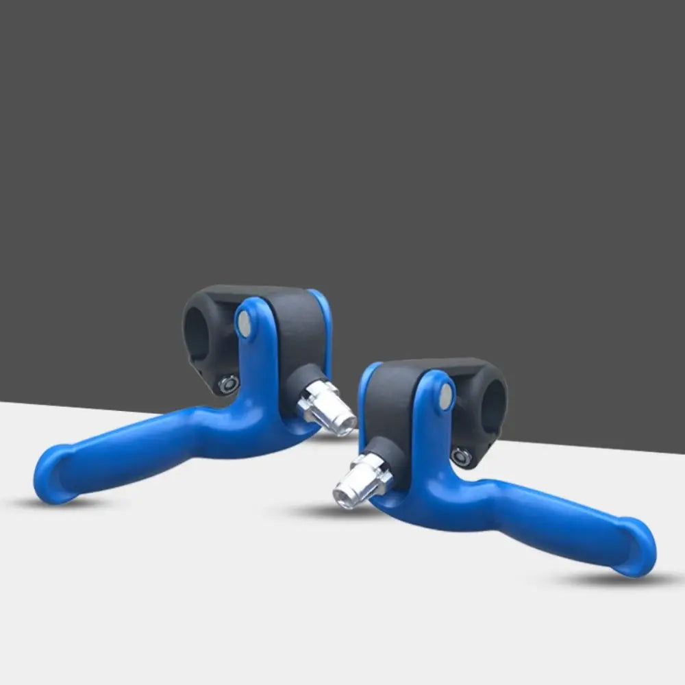 Kids Bike Brake Levers – Durable PP Plastic Bicycle Handle Set Bike Brake Levers Axl Blue