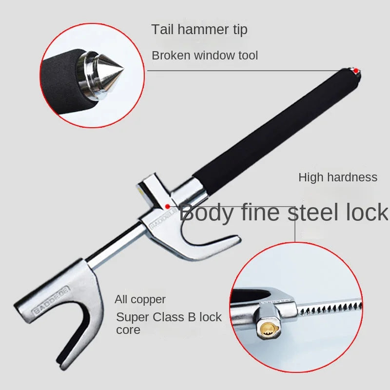 Car Steering Wheel Lock – Universal Anti-Theft Clamp | Axl Steering Wheel Lock Axl