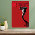 The Fugitive Classic TV Show Metal Poster Sign | Retro Wall Art Metal Wall Sign Axl aluminum sign aluminum 14x20cm