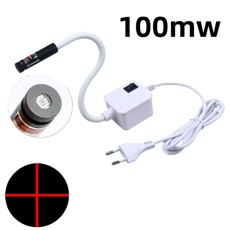 Laser Positioning Light – Magnetic Mount for Drills & Lathes Laser Positioning Light Axl Cross Red 100MW EU