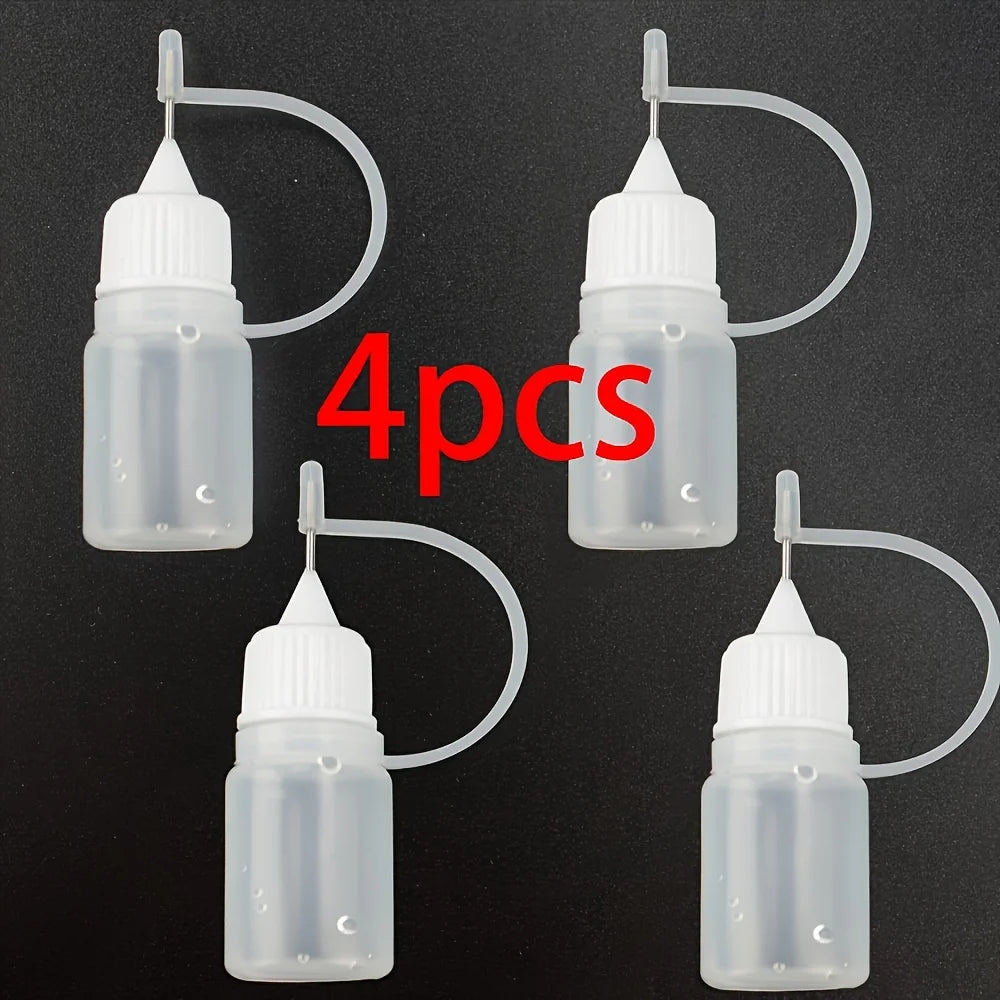 Plastic Squeezable Dropper Bottles – Ink, Glue & Dispenser Squeeze Dispenser Bottles Axl 4pcs 10ml 0.34oz