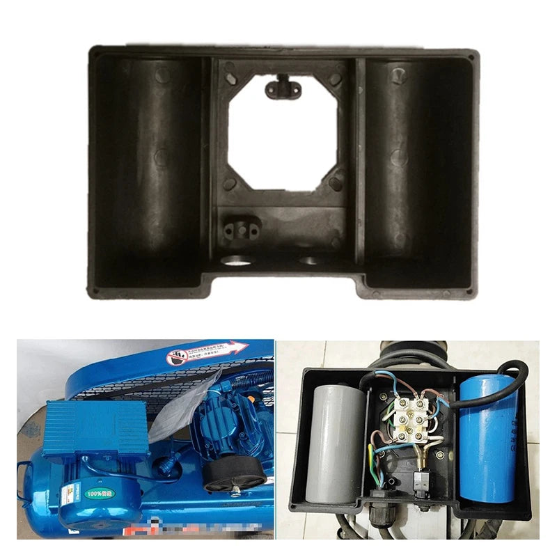 Air Compressor Capacitor Junction Box – Single-Phase 1.1–2.2KW Capacitor Junction Box Axl