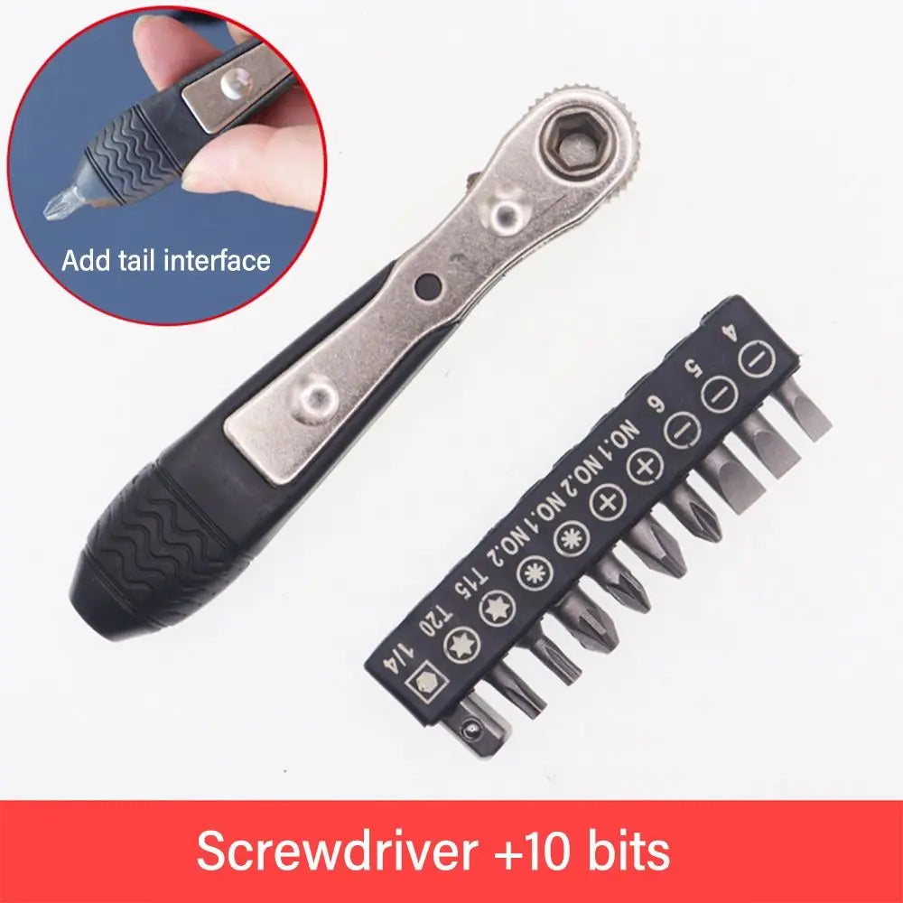 Mini 36-Tooth Ratchet Right Angle Screwdriver for Tight Spaces Ratchet Screwdriver Axl 02